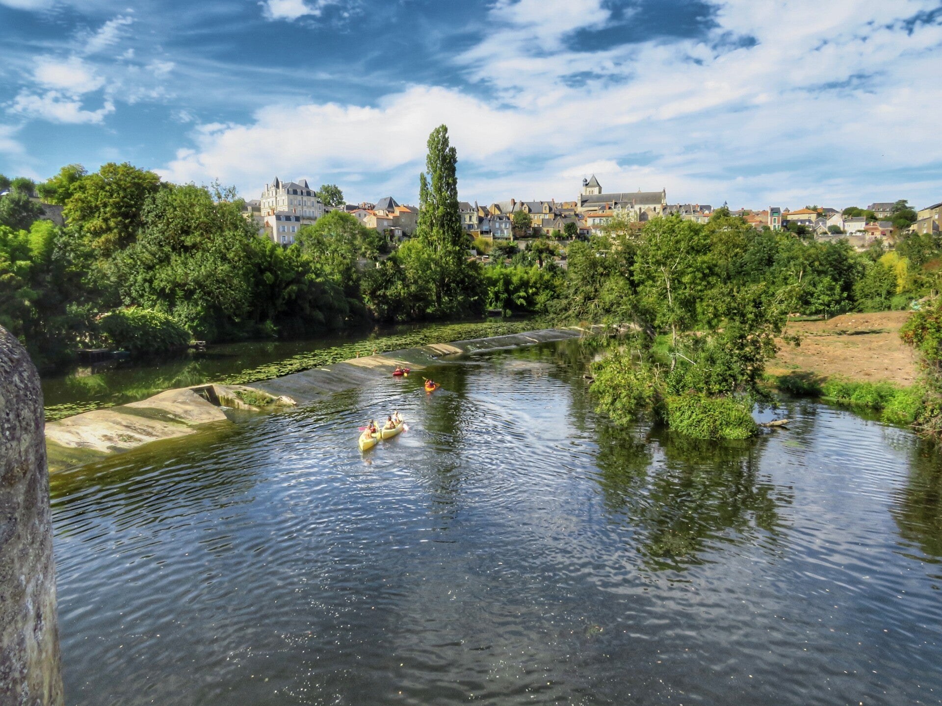 Le Thouet, les promenades et le canoë — vue 11