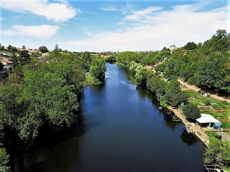 Le Thouet, les promenades et le canoë — vue 20
