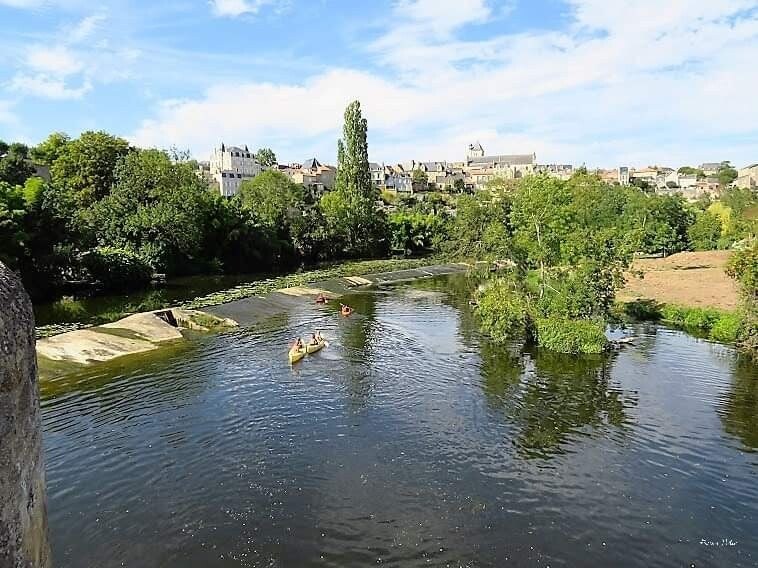 Le Thouet, les promenades et le canoë — vue 19