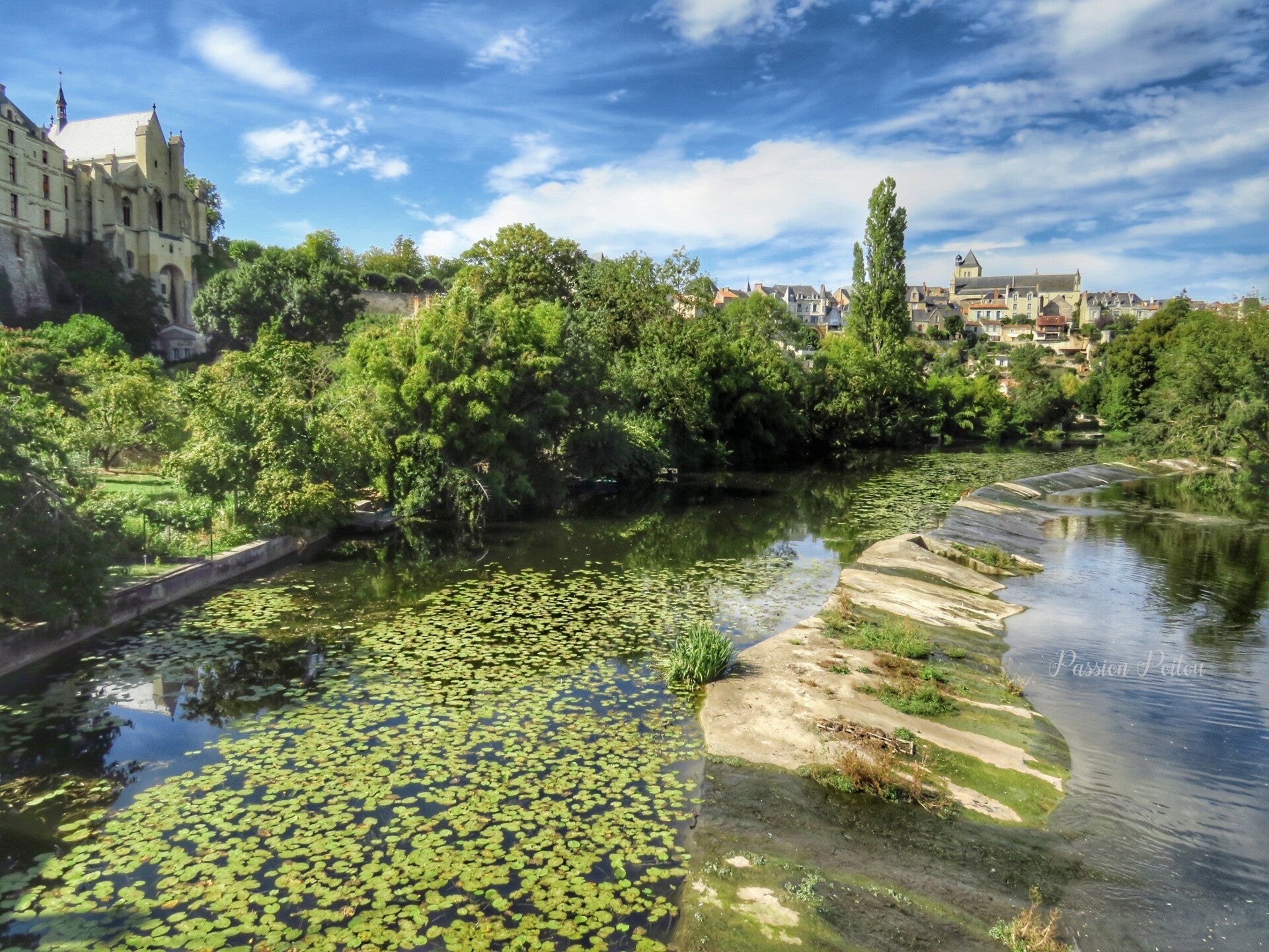 Le Thouet, les promenades et le canoë — vue 4